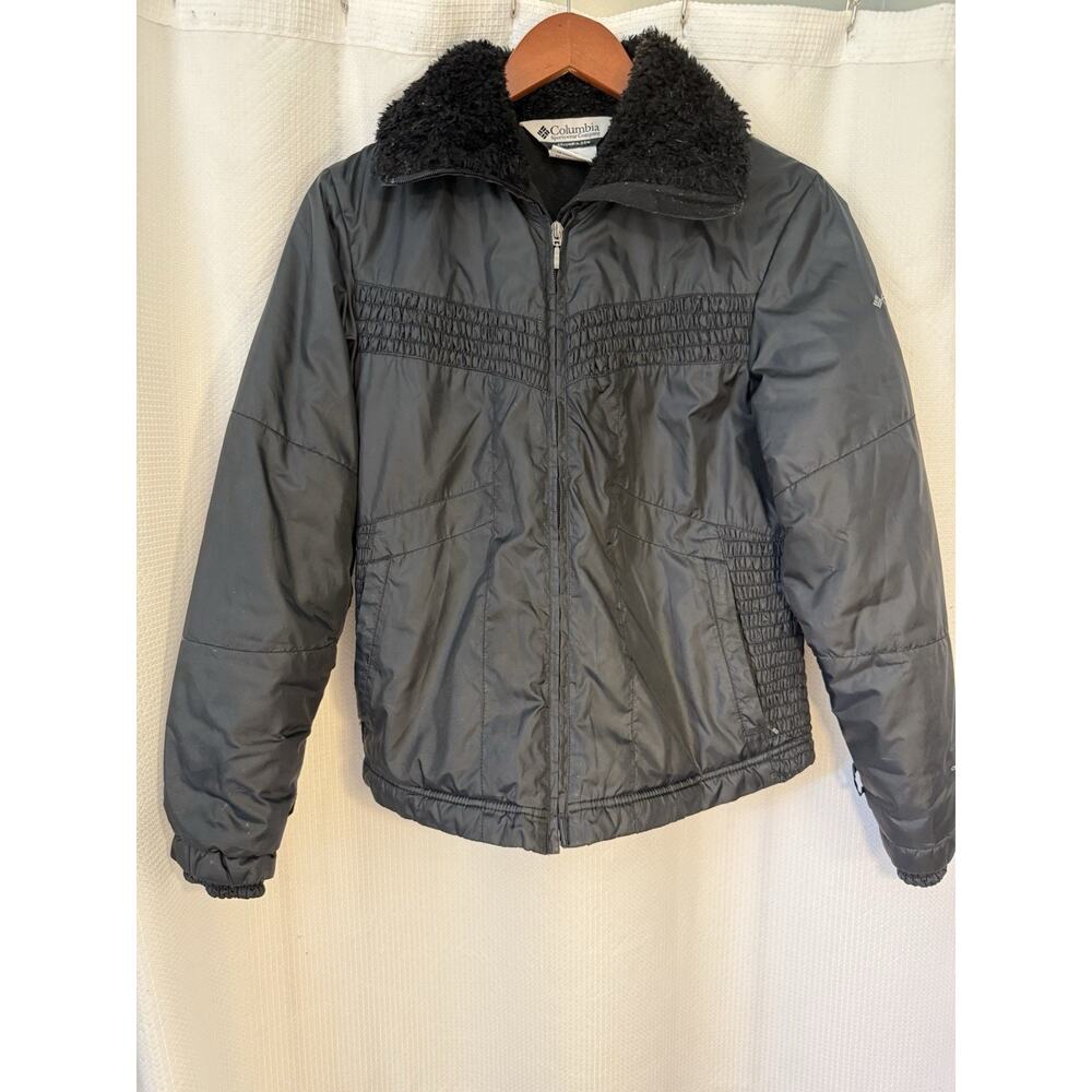 Columbia Women’s XS‎ Down Filled Fitted Puffer Jacket Black
